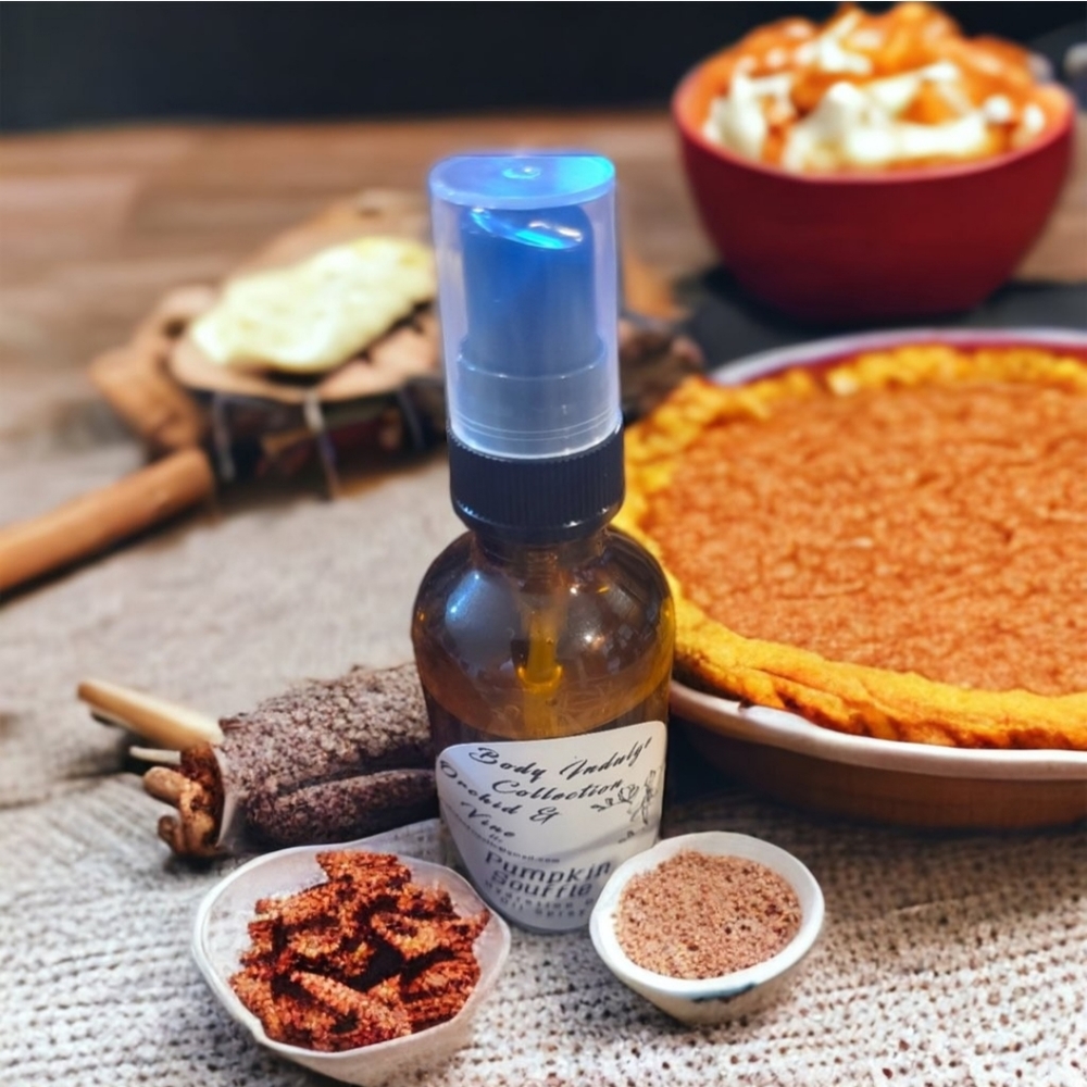 PUMPKIN Souffle Body Indulge Hydration Dry Body Oil Spray 2 oz